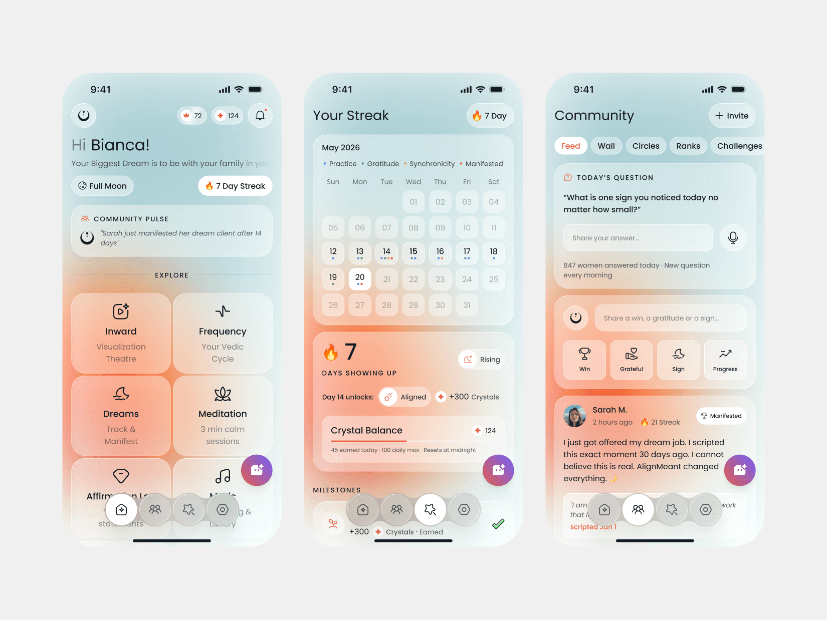 Alignment - AI powered mental health platform mobile app